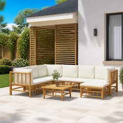 8-Piece Garden Lounge Set to Enhance Your Outdoor Space