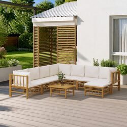 Elevate Your Outdoor Space with a 9-Piece Lounge Set