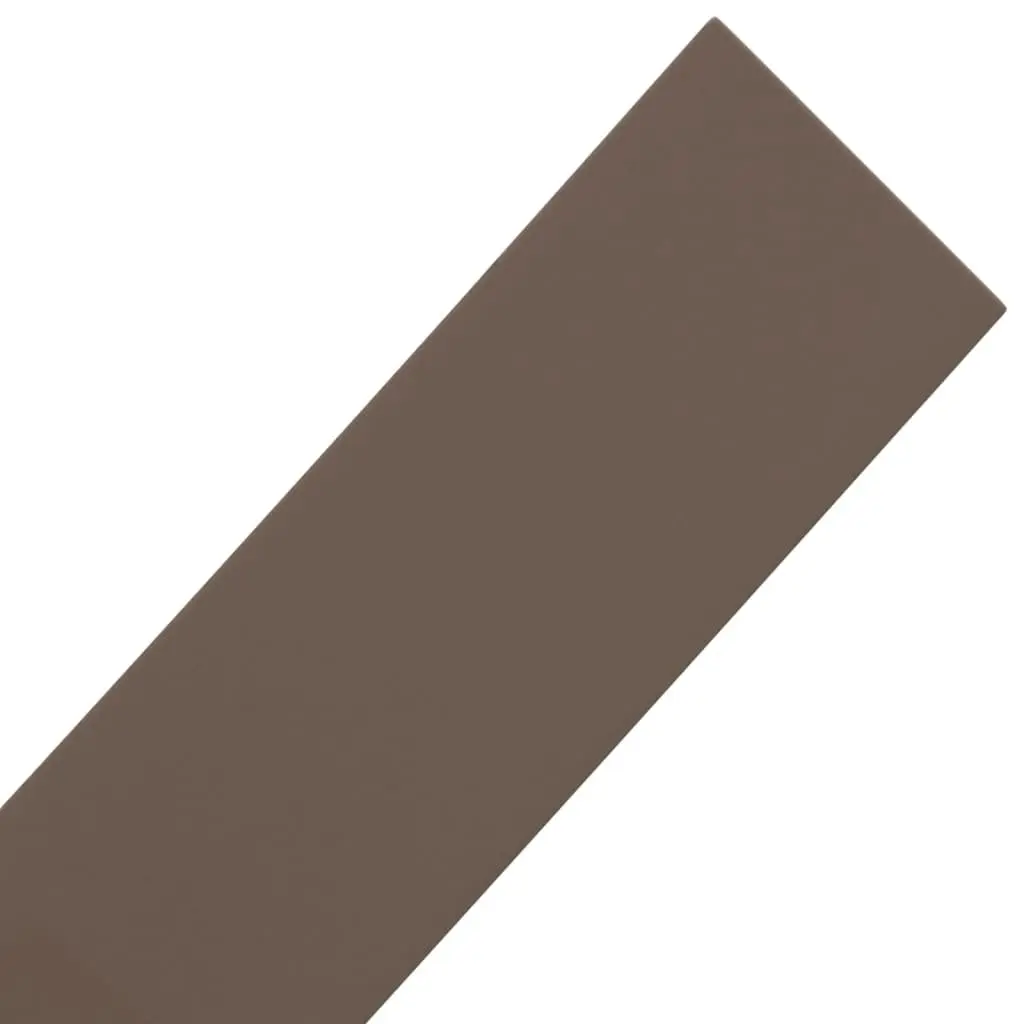 Garden Border Edging 2 pcs Brown Flexible Lawn Edge 10 m Outdoor Landscaping