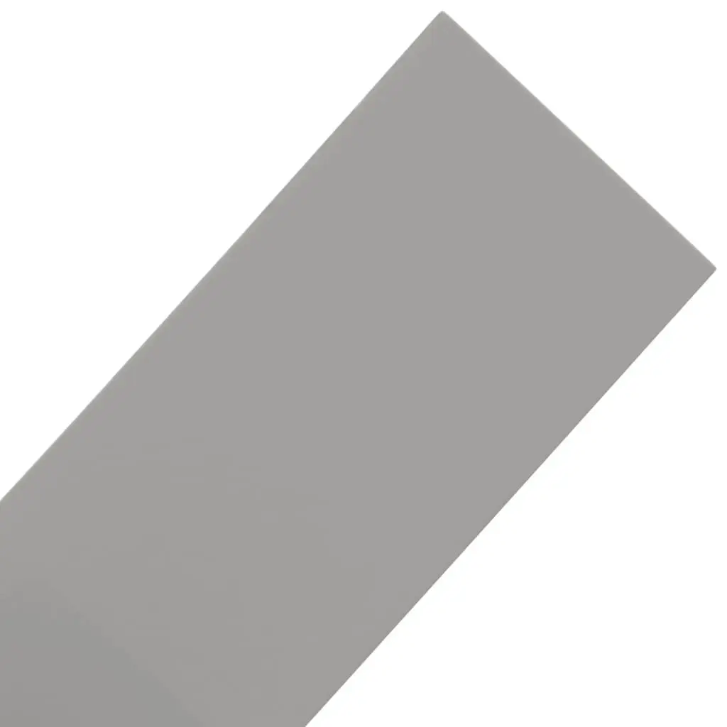 Garden Edging Borders 10 m Flexible Polyethylene Grey 5 Pieces