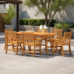 Transform Your Space with 7 Piece Acacia Garden Set