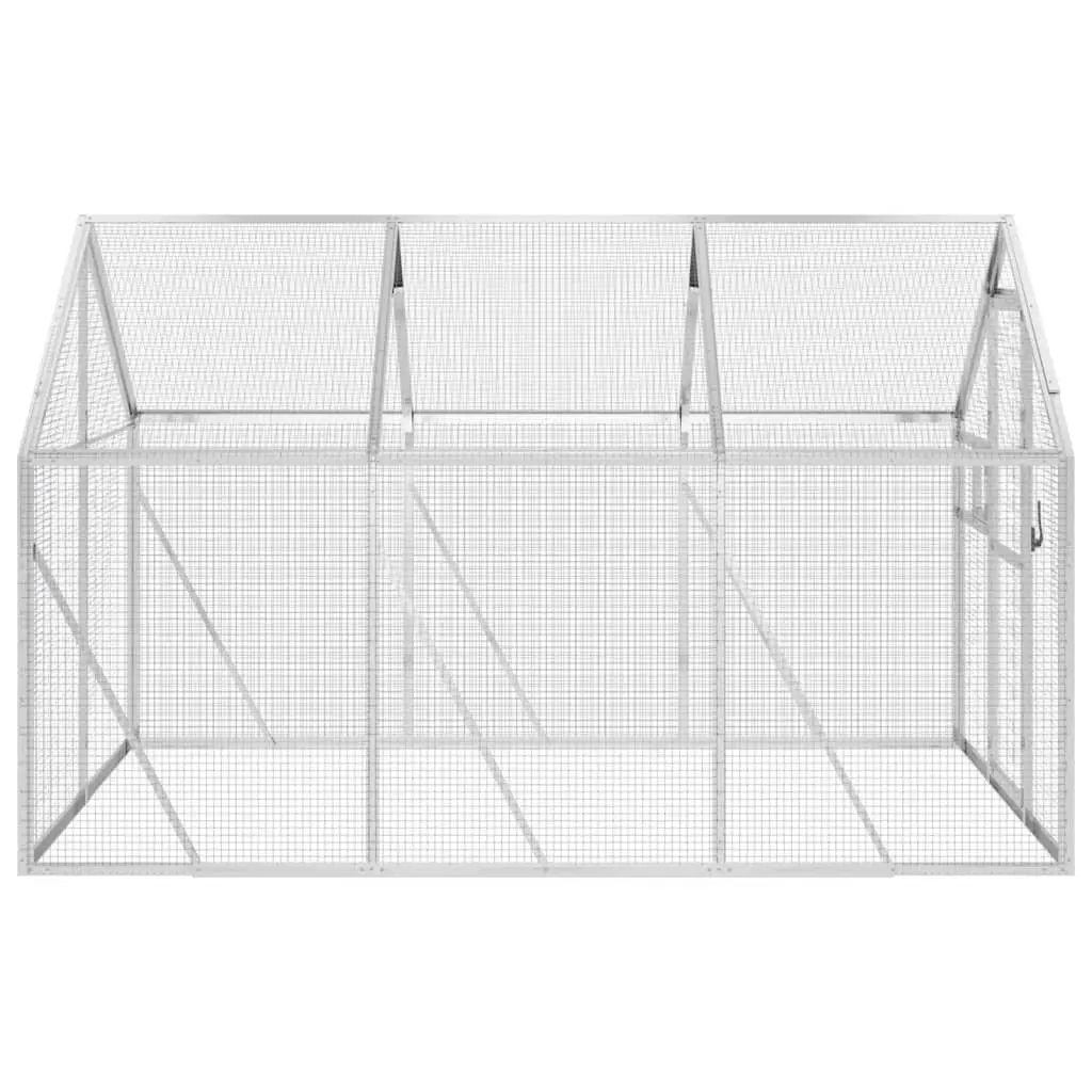 Large Bird Aviary 1.79x3x1.85m Aluminium Frame Wire Mesh Cage