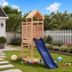 Outdoor Playset Swing Set Climbing Frame Slide Sandbox Backyard Children Play