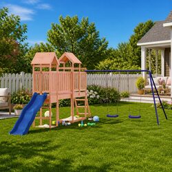 Elevate Your Backyard with This Engaging Kids Playset