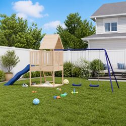 Enhance Your Backyard with Our Wooden Outdoor Playset