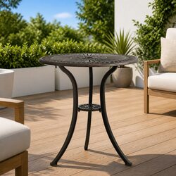 Enhance Your Patio with a Beautiful Brown Garden Table