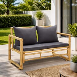 Enhance Your Outdoor Space with a 115 cm Bamboo Bench