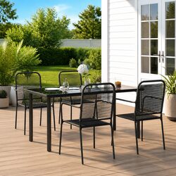 Elevate Your Outdoor Space with a 5 Piece Dining Set