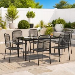 Elevate Your Outdoor Space with This 7-Piece Dining Set