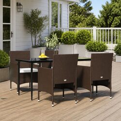 Enhance Your Outdoor Living with this 5 Piece Dining Set