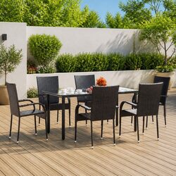 Enhance Your Outdoor Living with This 7-Piece Dining Set