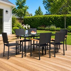 Upgrade Your Outdoor Space with a 7 Piece Garden Dining Set