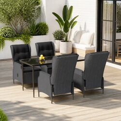 Enhance Your Outdoor Space with a 5-Piece Dining Set
