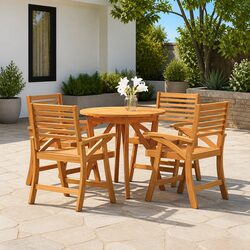 Enhance Your Outdoor Space with This 5-Piece Dining Set