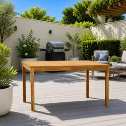 Enhance Your Outdoor Space with a Teak Dining Table
