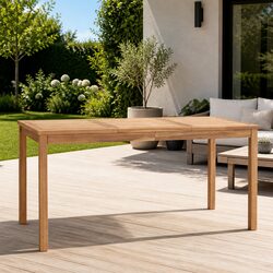 Elegant Outdoor Dining Table for Patio and Gardens