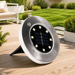 Enhance Your Garden with 8 pcs Solar-Powered RGB Lights