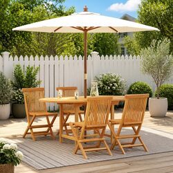 Enhance Your Outdoor Space with This Dining Set
