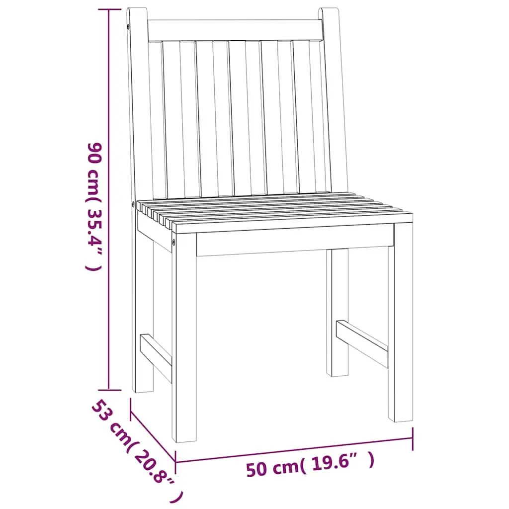 Outdoor Dining Set 5 Piece Solid Teak Wood Table Chairs Benches Weather Resistant