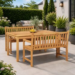 Enhance Your Outdoor Space with a 3 Piece Dining Set