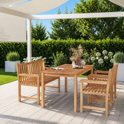 Elevate Your Outdoor Space with a 4 Piece Dining Set