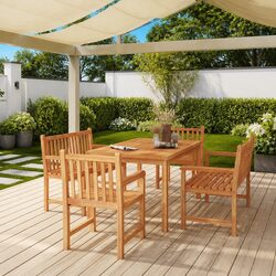 Enhance Your Outdoor Experience with a Teak Dining Set