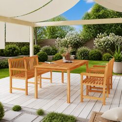 Enhance Your Outdoor Space with 4-Piece Dining Set