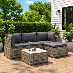 Elevate Your Outdoor Space with This 5 Piece Lounge Set