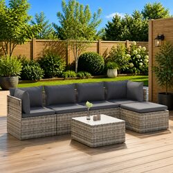 Elevate Your Outdoor Space with a 6 Piece Lounge Set