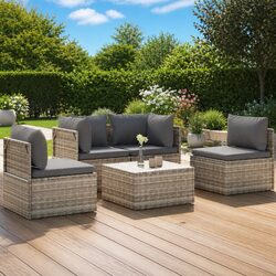 Enhance Your Outdoor Space with a 5 Piece Garden Lounge Set