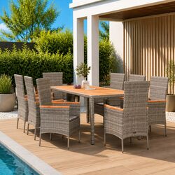 Elevate Your Outdoor Space with a Stylish 9 Piece Dining Set