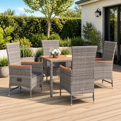 Enhance Your Outdoor Space with a 5 Piece Dining Set
