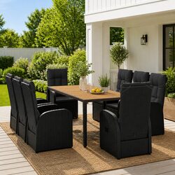 Enhance Your Patio with 9 Piece Outdoor Dining Set