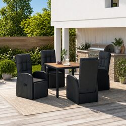 Enhance Your Outdoor Space with 5-Piece Dining Set