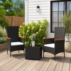Enhance Your Outdoor Space with a Black Lounge Set
