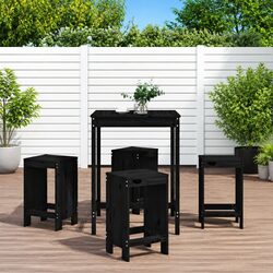 Enhance Your Outdoor Space with This Bar Set