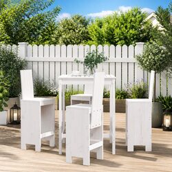 Enhance Your Outdoor Living with This Bar Set