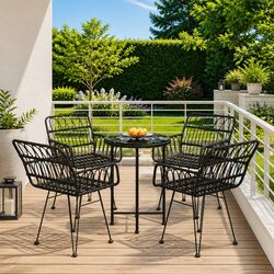 Elevate Your Outdoor Space with This 5 Piece Dining Set