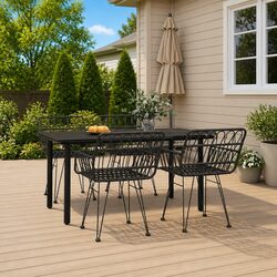 Elevate Your Outdoor Dining Experience with 5-Piece Set