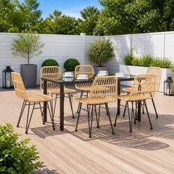 Transform Your Outdoor Area with a 7-Piece Dining Set