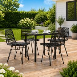 Enhance Your Outdoor Space with a 5-Piece Dining Set