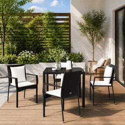 Elevate Your Outdoor Space with This 5 Piece Dining Set