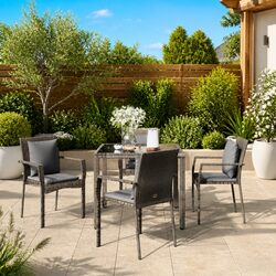Elevate Your Outdoor Space with this 5 Piece Dining Set