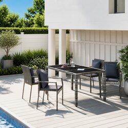 Transform Your Outdoor Space with a 5 Piece Dining Set
