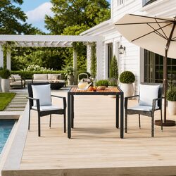 Enhance Your Outdoor Space with This Garden Dining Set