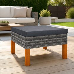 Enhance Your Outdoor Space with a Grey Footstool