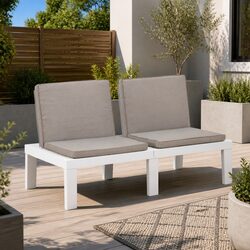 Enhance Your Outdoor Space with This Comfortable Lounge Bench