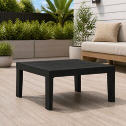 Enhance Your Outdoor Living with This Grey Lounge Table
