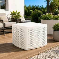 Enhance Your Outdoor Space with a White Coffee Table
