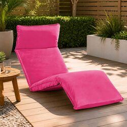 Enhance Your Outdoor Space with a Pink Sunlounger